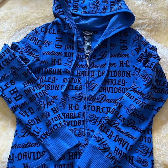 Harley Davidson zip up - Picture 2 of 6